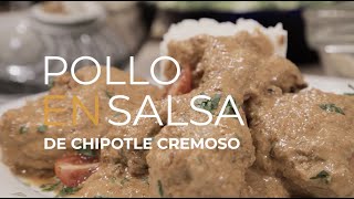 POLLO EN SALSA DE CHIPOTLE [upl. by Yarehs]