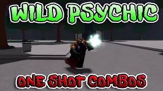 WILD PSYCHICTATSUMAKI ONE SHOT COMBOS  The Strongest Battlegrounds [upl. by Mort]