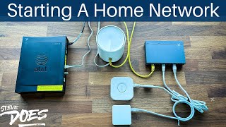 Home Network For Beginners  What You NEED And How To Hook It ALL Up  E01 [upl. by Rosinski242]