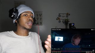 A PROPER TRIBUTE Ed Sheeran  F64  SBTV REACTION DavidBWylin [upl. by Rissa]