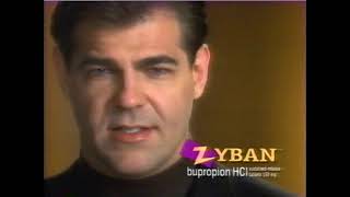 1998 Zyban Pill to Quit Smoking Commercial  Aired April 1998 [upl. by Ronyam674]