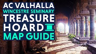 Wincestre Seminary Treasure Hoard Map Guide  Assassins Creed Valhalla Treasure AC Valhalla Hoard [upl. by Enrichetta172]