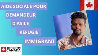 Aide sociale aux demandeurs dasile réfugiés et immigrant [upl. by Sutherland]