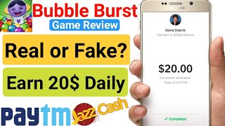 Bubble Burst Payment Proof  Bubble Burst Real or Fake  Bubble Burst Game [upl. by Ellennej115]