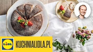 🍰🍫 Proste ciasto czekoladowe  Rafał Rutkowski  przepisy Kuchni Lidla [upl. by Enerak]