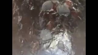 Exclusive  A rare video of Hajr AlAswad Black Stone close up [upl. by Milinda951]