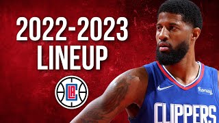 Los Angeles Clippers NEW amp UPDATED OFFICIAL ROSTER 20222023 [upl. by Anirdna]