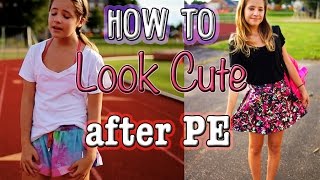 My Post Gym Routine How to look cute after PE [upl. by Assiram]