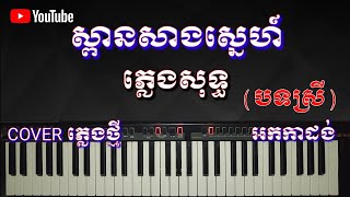 ស្ពានសាងស្នេហ៍ ភ្លេងសុទ្ធ  spean sang sne  COVER ភ្លេងថ្មី [upl. by Llenej]