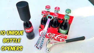 10 Weird Bottle Openers put to the Test [upl. by Mada]