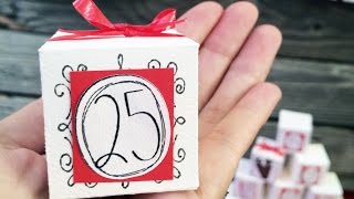 Mini Gift Box Advent Calendar [upl. by Yahsan]