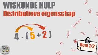 Distributieve Eigenschap  Wat is het amp Voorbeeld [upl. by Gnidleif]