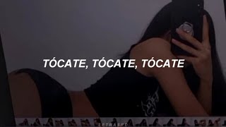 tocate tocate tocate  rauw alejandro letralyrics [upl. by Enimsaj]