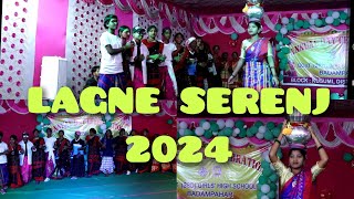 Lagne Serenj by School GirlsSSD BadampaharAnnual Function2024 [upl. by Antebi964]