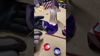 Upcycling Designer Heels with Angelus Dye [upl. by Kilam761]