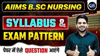 AIIMS BSC NURSING EXAM 2025  AIIMS BSC NURSING SYLLABUS AND EXAM PATTERN 2025  BY DINESH SIR [upl. by Hauck]