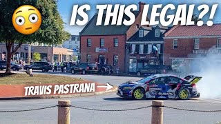 Travis Pastrana DRIFTED His RACE CAR Through My Hometown Gymkhana 11 [upl. by Weiner]