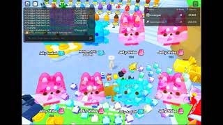 Opening 100 Exclusive Eggs in Pet Simulator 99 Thank you TeraBrite [upl. by Bellis]