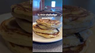 Eating 1000 Calories of Pancakes Then Burning 1000 Calories running pancakes challenge goggins [upl. by Kylstra]