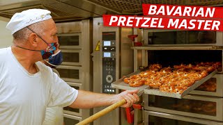 How German Pretzel Maker Ludwig Neulinger Bakes 4000 Bavarian Pretzels Daily — The Experts [upl. by Alamac]