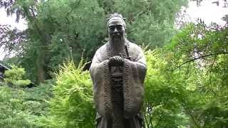 Tokyo spiritual spot Yushima Seidu 湯島聖堂128 孔子像Confucius [upl. by Oirramaj]