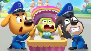 Police Takes Care of A Baby  Educational Videos  Cartoons for Kids  Sheriff Labrador [upl. by Enywad]