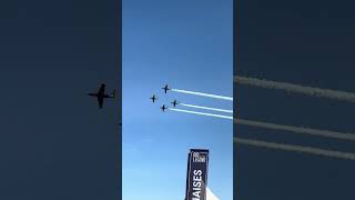 Air Legend 2024 Patrouille Tranchant Passage Rapide Fouga Magister aviationairshowmeeting [upl. by Enialahs]