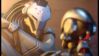 Zenyatta and Rammatra cutscene  Overwatch PVE Cutscene [upl. by Druci15]