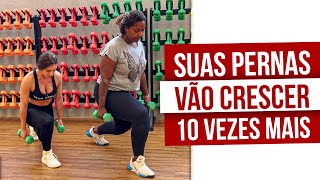 ESSE TREINO VAI DEIXAR AS SUAS PERNAS 10X MAIS GRANDES [upl. by Lau758]