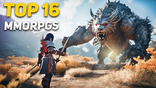 Top 16 Best MMORPGS To Play in 2024 [upl. by Anitnegra]