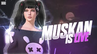 SCRIMS WITH MUSKAN PLAYS ❤️  Bgmi w Muskan plays bgmi bgmilive girlgamer [upl. by Agnese]