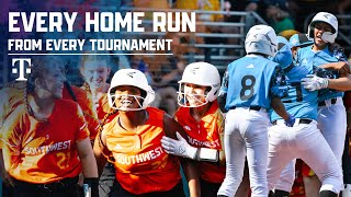 SUPERCUT Every Home Run from all 2023 LLWS Tournaments amp Regionals Presented by TMobile [upl. by Zelda]