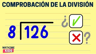 Comprobación de la división  Kukis [upl. by Catlee]