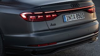 2022 Audi A8 60 TFSI quattro S line – Interior Exterior and Driving [upl. by Curhan]