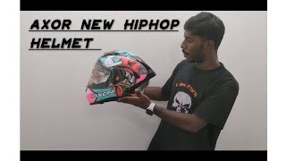 AXOR NEW HIPHOP HELMET UNBOXING AND FULL REVIEW [upl. by Nelly]