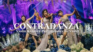 Vanessa Mae  Contradanza Violin Dance Live Performance by VIOLET [upl. by Holder237]