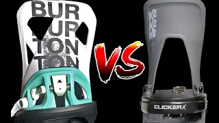 Burton Step On vs K2 Clicker  PARTS COMPARISON [upl. by Anayik]