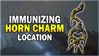 Immunizing Horn Charm Location with 1 Variant Raise Immunity  Elden Ring Guide [upl. by Cralg]