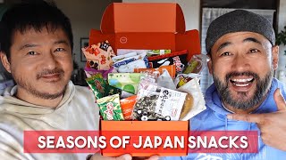 Experience Japans Seasons through Amazing Japanese Snacks [upl. by Ahsemat7]