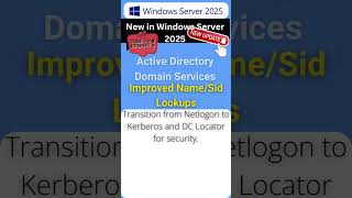 Windows Server 2025 New Feature Sid Lookups paddymaddy windowsserver2025 windowsserver [upl. by Leoni]