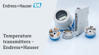 Temperature Transmitters  EndressHauser [upl. by Schilt]