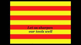 Catalonia National Anthem english subtitles [upl. by Adnwahs]