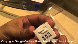 Unboxing and Hands on New Kube Mini Ultra Small MP3 Music Player at CES 2013 [upl. by Oetsira]