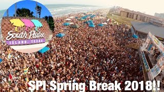 South Padre Island Spring Break 2018 Beach Bash [upl. by Anotyad]