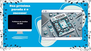 Apostila Prefeitura de Caraíbas BA 2025 Digitador [upl. by Ahtivak418]