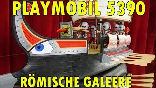 PLAYMOBIL 5390 RÖMISCHE GALEERE  5393 RÖMER ANGRIFFSTRUPP [upl. by Grey]