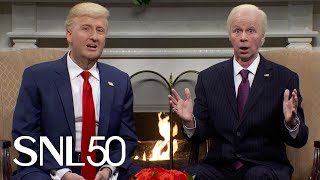 Trump and Biden Meeting Cold Open  SNL [upl. by Mariette300]