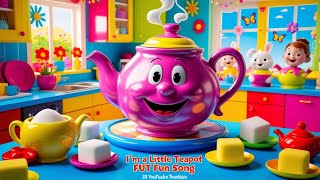 quot🎶 The Ultimate Teapot Nursery Rhymes Sing Along amp Have Fun ☕️✨quot [upl. by Ahseinet432]