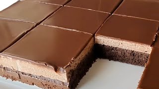 La ricetta della torta al cioccolato più veloce di sempre Cucino tutti i giorni SENZA UOVA [upl. by Calvano]