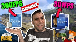 12700k VS 12900k GAMING BENCHMARKS  WARZONE FPS ✔️🖱️🎮 [upl. by Mayer938]